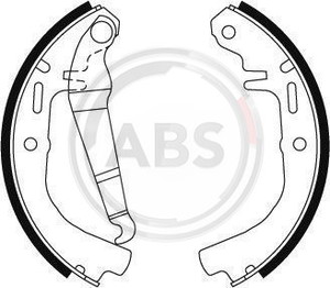 Фото Комплект гальмівних колодок ABS 8733