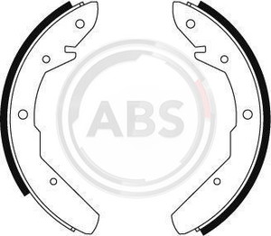 Фото Комплект гальмівних колодок ABS 8789