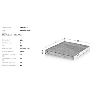 Фото Автозапчасть TECNECO CK24004C