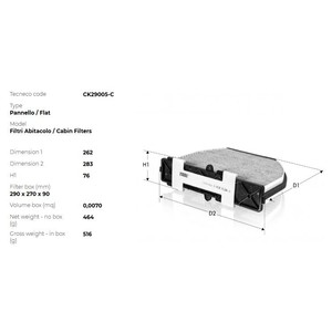 Фото Автозапчастина TECNECO CK29005C