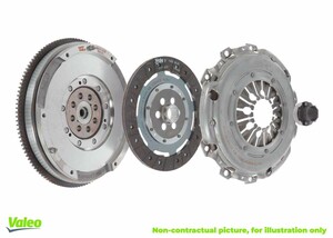 Фото Демпфер + комплект зчеплення VW Caddy 1.9TDI 77kw 04-10/Golf V 1.6TDI 66-77kw 03-08 (+вижимний) Valeo 837073