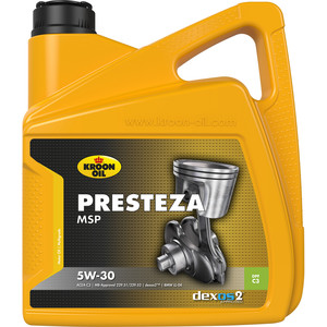 Фото Олива моторна PRESTEZA MSP 5W-30 4л Kroon Oil 35137