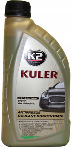 Фото K2 KULER KONC. 1L GREEN, концентрат антифризу зелений K2 T211Z