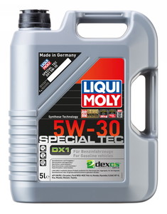 Фото Масло моторное Liqui Moly SPECIAL TEC DX1 5W-30, 5 л Liqui Moly 20969