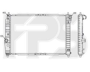 Фото Радиатор Forma Parts (FPS) FP17A697-P