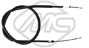 Фото Cable, parking brake/Brake System Metalcaucho 80134