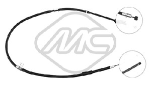 Фото Cable, parking brake/Brake System Metalcaucho 80306