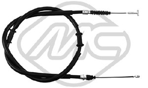 Фото Cable, parking brake/Brake System Metalcaucho 80486