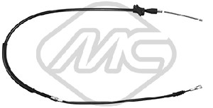 Фото Cable, parking brake/Brake System Metalcaucho 80568