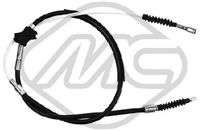 Фото Cable, parking brake/Brake System Metalcaucho 80571