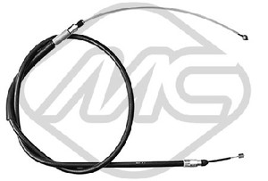 Фото Cable, parking brake/Brake System Metalcaucho 80657