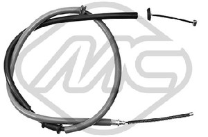 Фото Cable, parking brake/Brake System Metalcaucho 80861