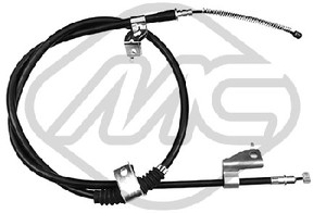 Фото Cable, parking brake/Brake System Metalcaucho 80864