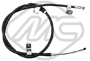 Фото Cable, parking brake/Brake System Metalcaucho 80865