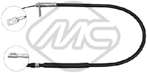 Фото Cable, parking brake/Brake System Metalcaucho 80949