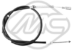 Фото Cable, parking brake/Brake System Metalcaucho 81004