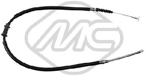 Фото Cable, parking brake/Brake System Metalcaucho 81327