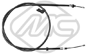 Фото Cable, parking brake/Brake System Metalcaucho 81834