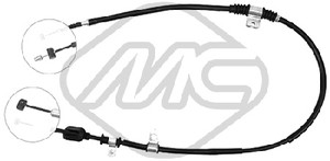 Фото Cable, parking brake/Brake System Metalcaucho 81978