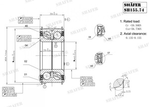 Фото Автозапчасть SHAFER SH15574