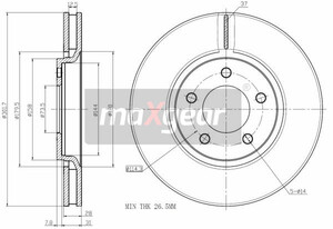 Фото Автозапчасть MAXGEAR 19-1054MAX