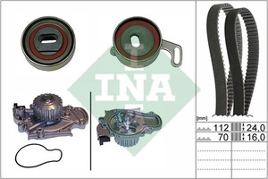 Фото Водяний насос + комплект зубчатого ременю INA 530051430