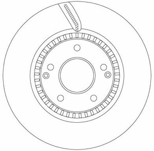 Фото Гальмівний диск TRW DF6883S