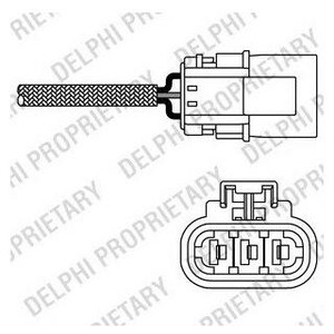 Фото Лямбда-зонд Delphi ES10456-12B1