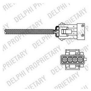 Фото Лямбда-зонд Delphi ES10795-12B1