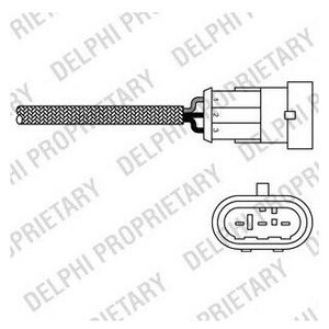 Фото Лямбда-зонд Delphi ES10971-12B1