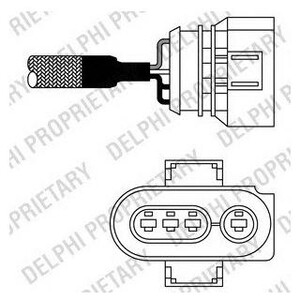 Фото Лямбда-зонд Delphi ES10979-12B1