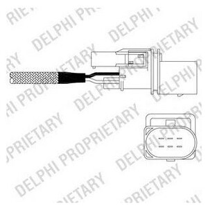 Фото Лямбда-зонд Delphi ES11026-12B1