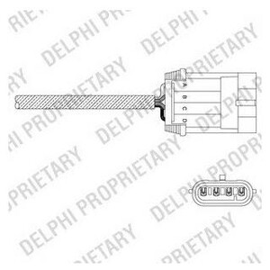 Фото Лямбда-зонд Delphi ES11053-12B1