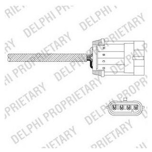 Фото Лямбда-зонд Delphi ES11061-12B1