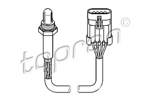 Фото Лямбда-зонд Topran 206 195 755