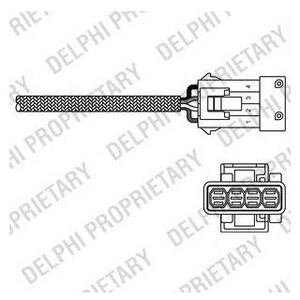 Фото Лямбда-зонд Delphi ES20234-12B1