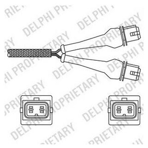 Фото Лямбда-зонд Delphi ES20244-12B1