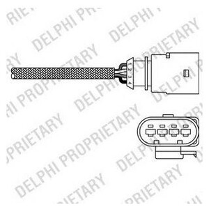 Фото Лямбда-зонд Delphi ES20289-12B1