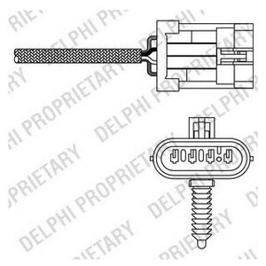 Фото Лямбда-зонд Delphi ES20299-12B1