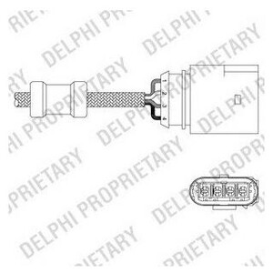 Фото Лямбда-зонд Delphi ES20348-12B1