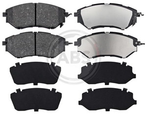 Фото Гальмівні колодки перед. Subaru Legacy IV/Outback 03- (akebono) ABS 37502