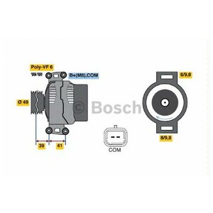 Фото Генератор Bosch 0 121 615 010