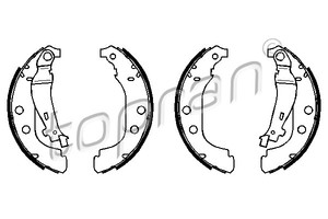 Фото Комплект гальмівних колодок Topran 720 354 016