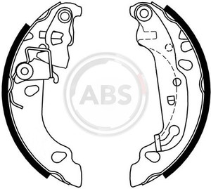 Фото Комплект гальмівних колодок ABS 9166