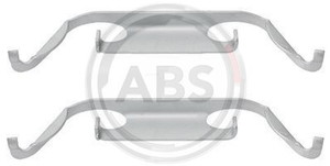 Фото Комплектующие, колодки дискового тормоза ABS 1222Q