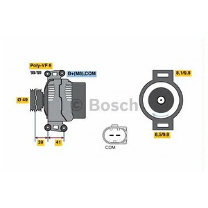 Фото Генератор Bosch 0 121 715 012