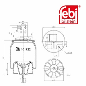 Фото Автозапчасть Febi 101722