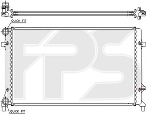 Фото Радиатор Forma Parts (FPS) FP 12 A472