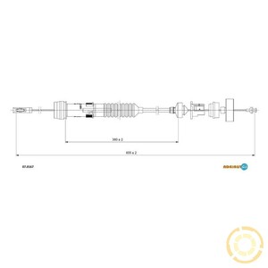 Фото Трос зчеплення Adriauto 070167