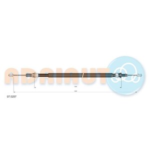 Фото Трос зупиночних гальм Adriauto 070257